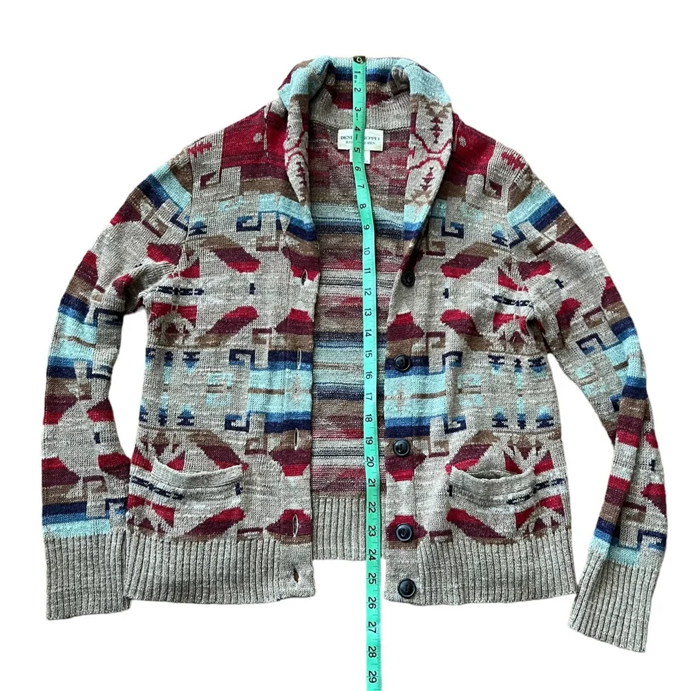 Denim Supply Ralph Lauren Aztec Tribal Cardigan - Picture 2 of 5